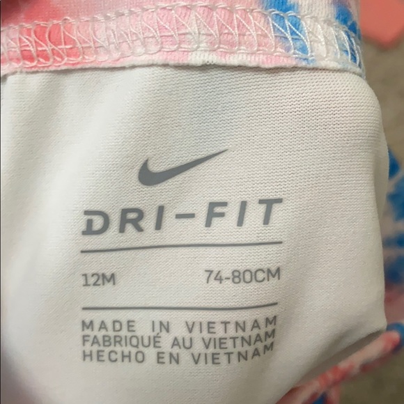 Nike Dri Fit Coral and Blue Marbled Set - Picture 7 of 8